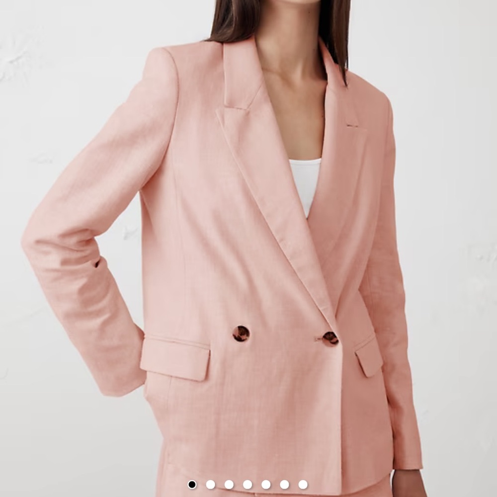 Banana Republic Factory Blush Pink Blazer